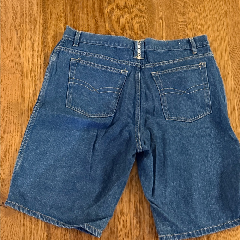 Bugle Boy Classic Blue Jean ShortsY2K Vibtage baggy Bigle Boy denim shorts